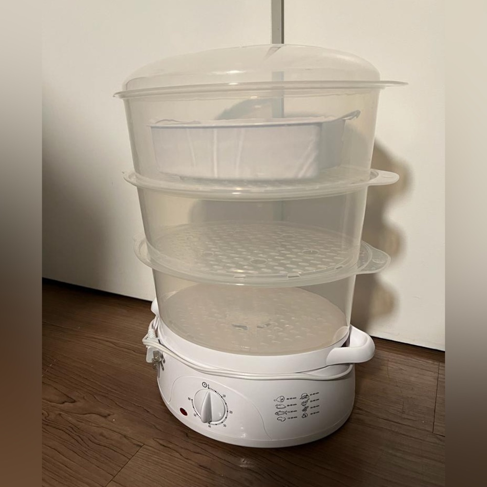 3 tier food steamer